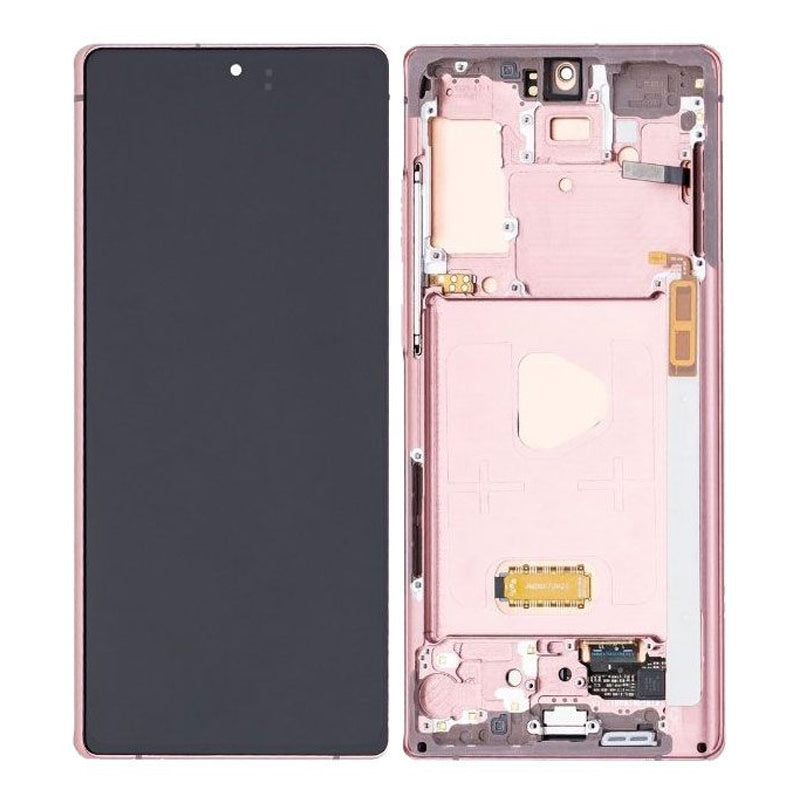 LCD Digitizer Screen Assembly with Frame Service Pack for Galaxy Note 20 - Mystic Bronze