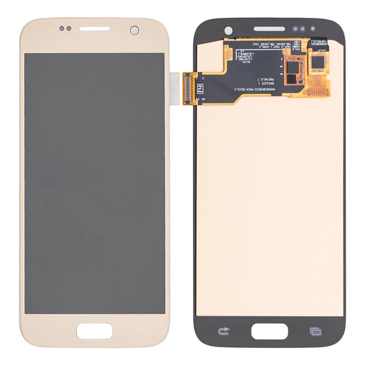 LCD Digitizer Screen Assembly Service Pack for Galaxy S7 G930 -  Gold