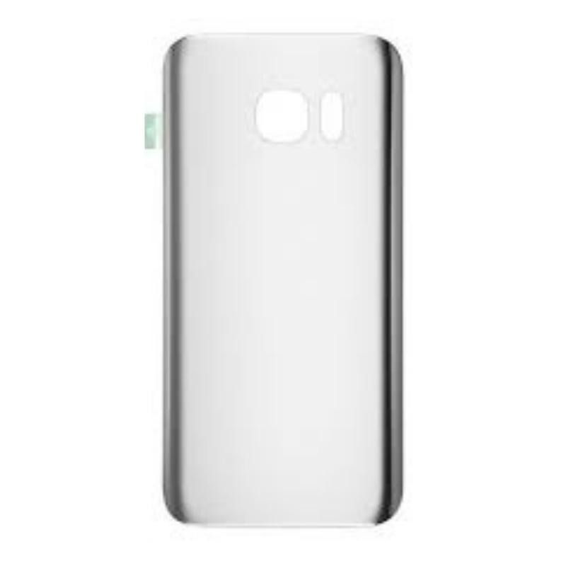 Back Glass Cover For Galaxy S7 - Silver