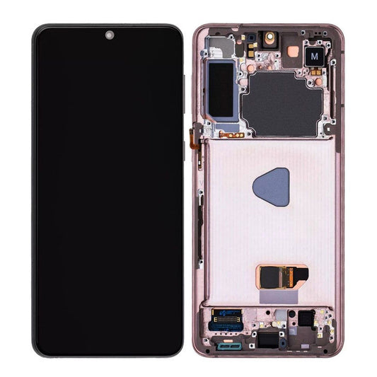 LCD Digitizer Screen Assembly with Frame Service Pack Replacement for Galaxy S21 Plus 5G G996 -  Phantom Violet