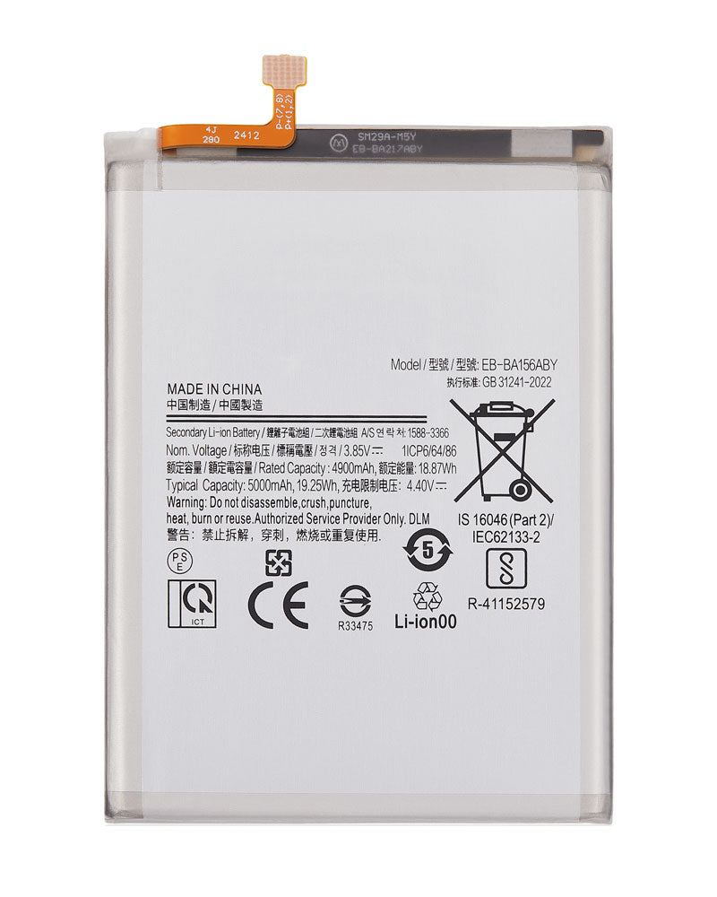 Battery Replacement For Galaxy A15/ A15 5G EB-BA156ABY