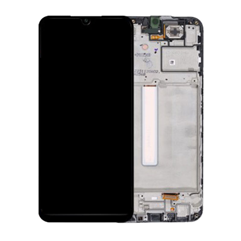 OLED LCD Screen Touch Assembly with Frame For Galaxy A25