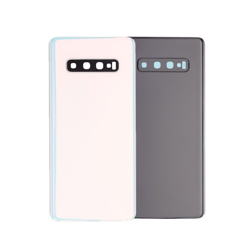 Back Battery Cover Glass With Camera Lens for Galaxy S10 Plus G975