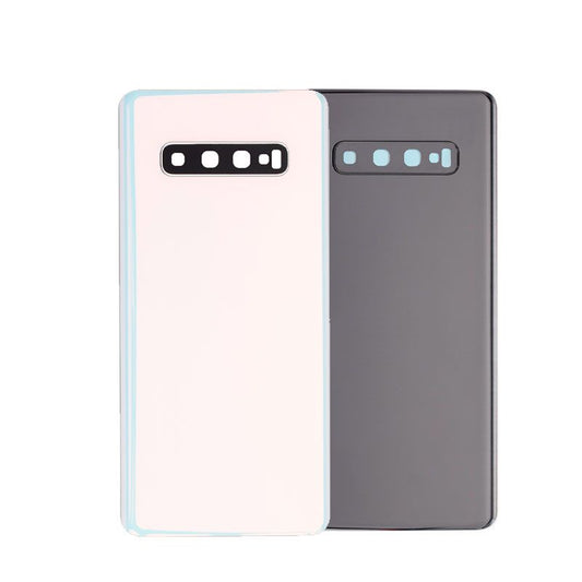 Back Battery Cover Glass With Camera Lens for Galaxy S10 Plus G975