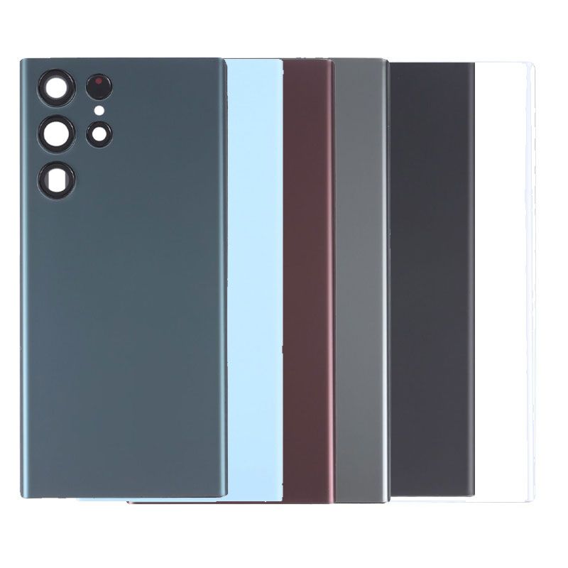 Battery Back Cover with Camera Lens For Galaxy S22 Ultra 5G S908