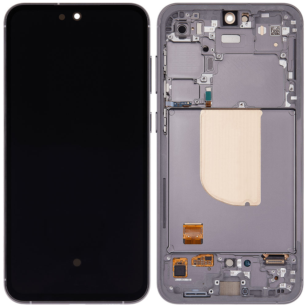 LCD Touch Screen Assembly With Frame For Galaxy S23 FE-Graphite (As New)