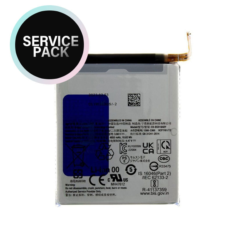 Battery EB-BS918ABY Service Pack for Galaxy S23 Ultra S918