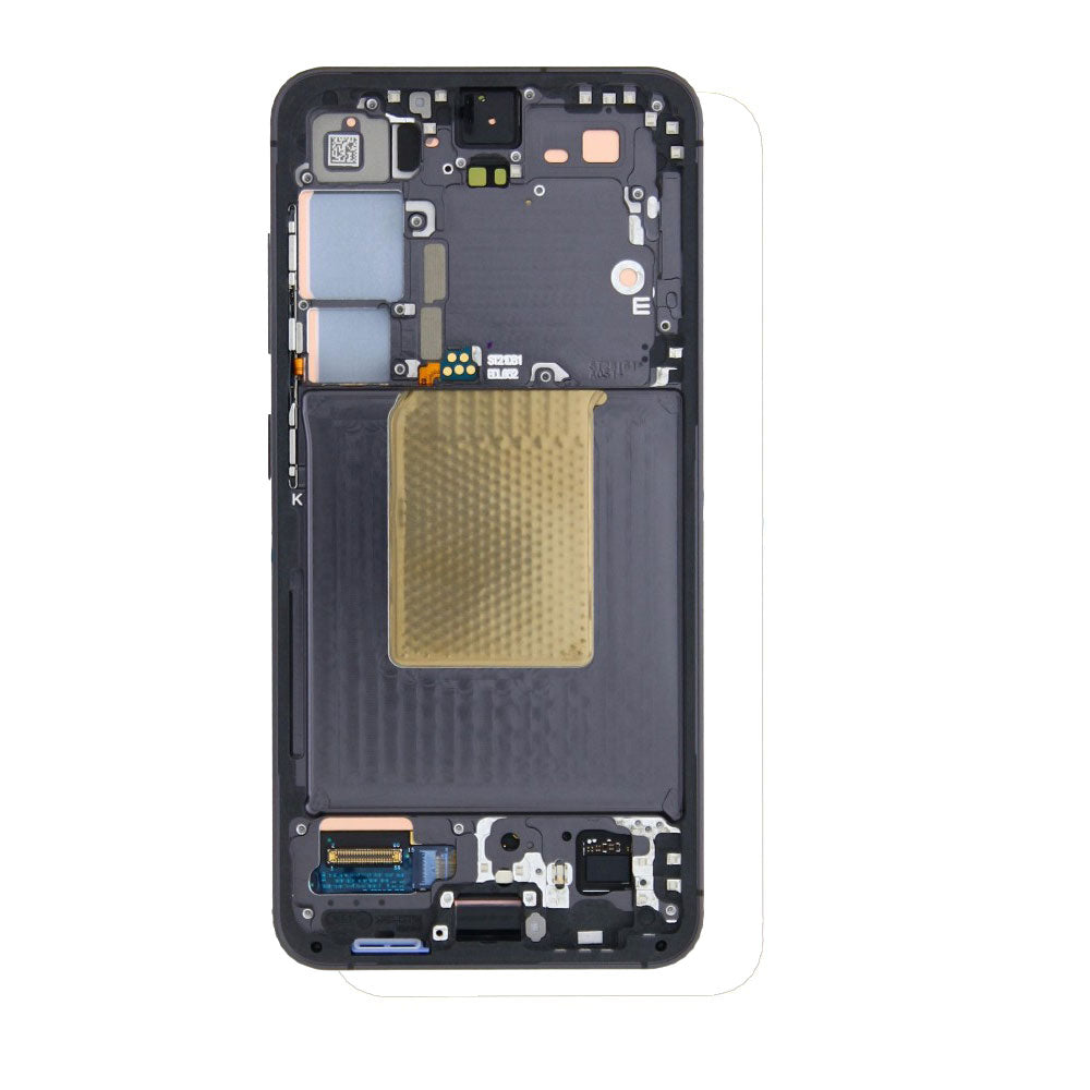 LCD Digitizer Screen Assembly with Frame (As New) Replacement for Galaxy S24 S921 - Onyx Black