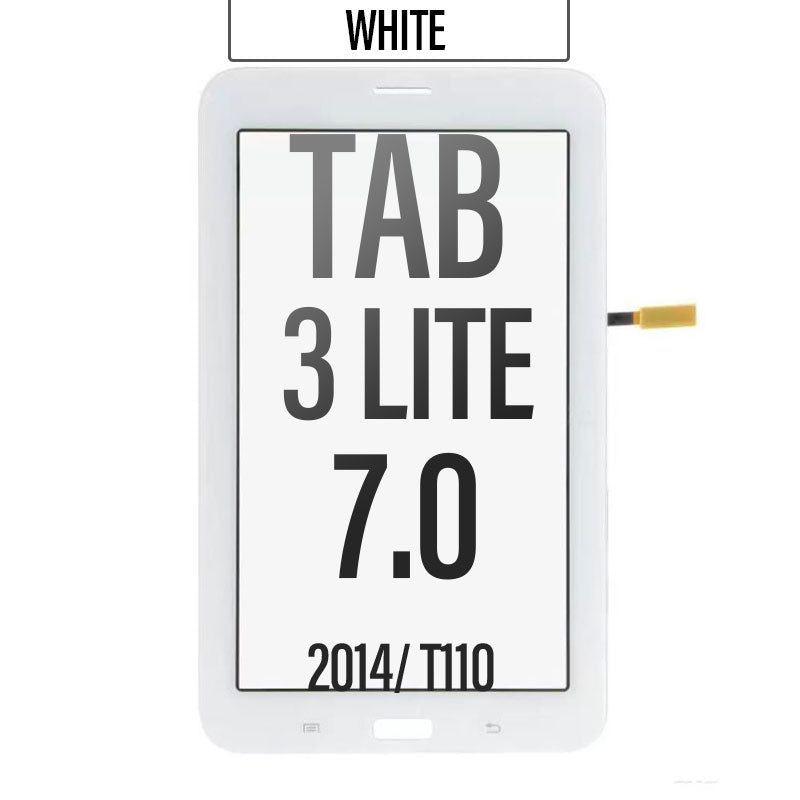 Touch Screen Digitzer For Galaxy Tab 3 Lite 7.0 T110 - White