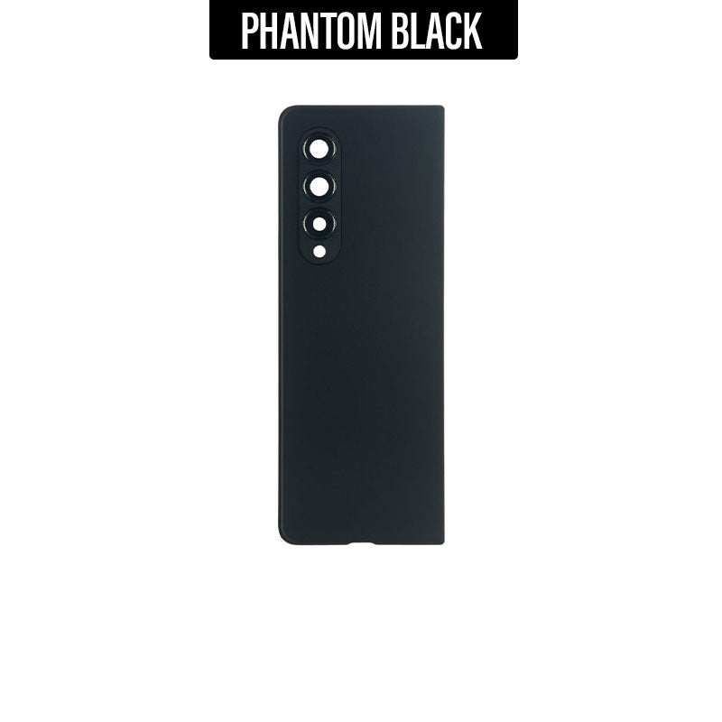 Back Glass Cover With Camera Lens For Galaxy Z Fold3 5G