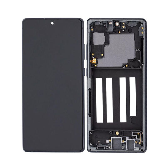Premium OEM Service Pack LCD Touch Screen Assembly With Frame for Galaxy A71 5G A716