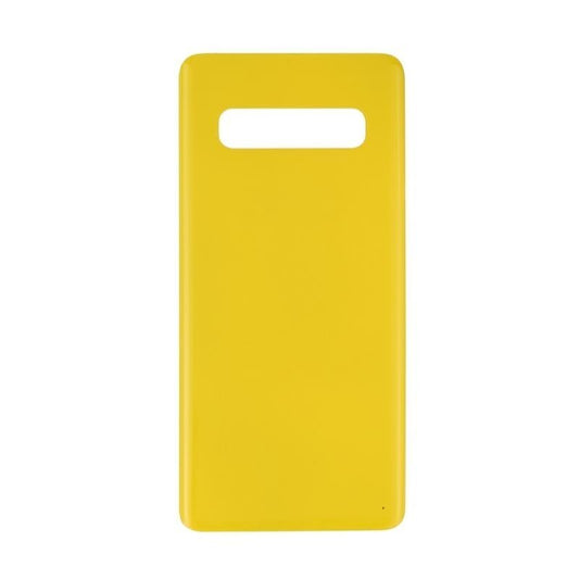 Back Battery Cover Glass Replacement for Galaxy S10 Plus G975 - Canary Yellow