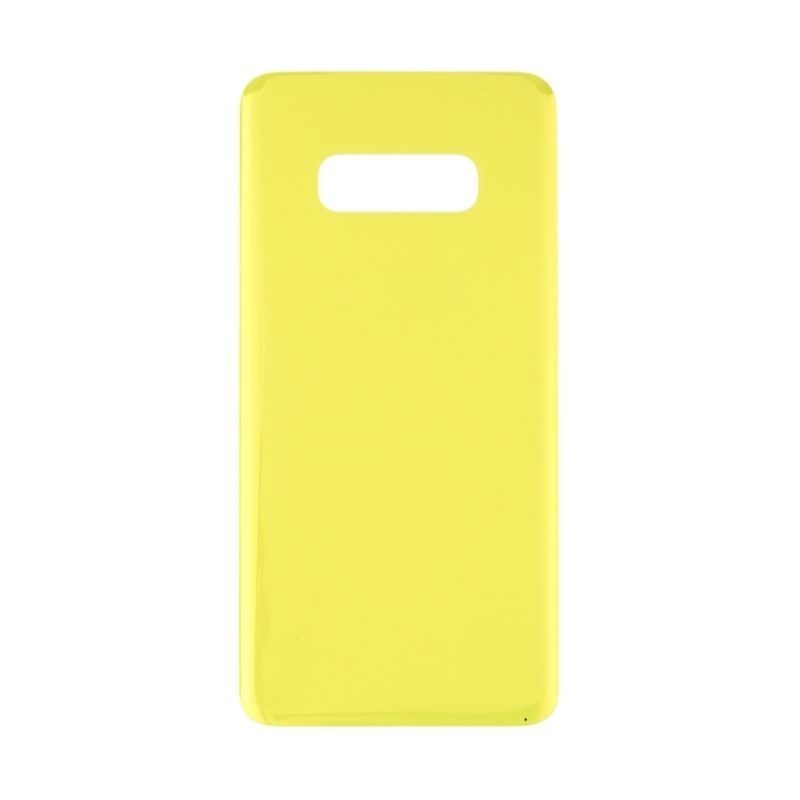 Back Battery Cover Glass for Galaxy S10E G970 - Yellow