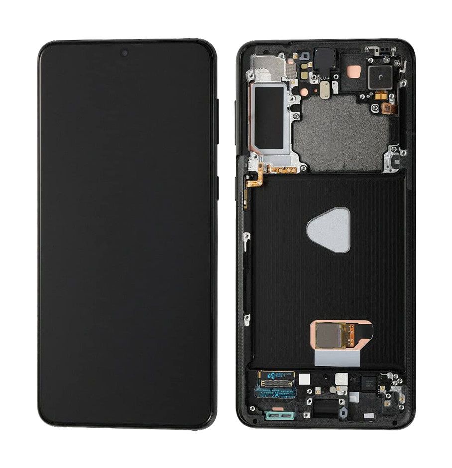 LCD Digitizer Screen Assembly with Frame Service Pack Replacement for Galaxy S21 Plus 5G G996 - Phantom Black