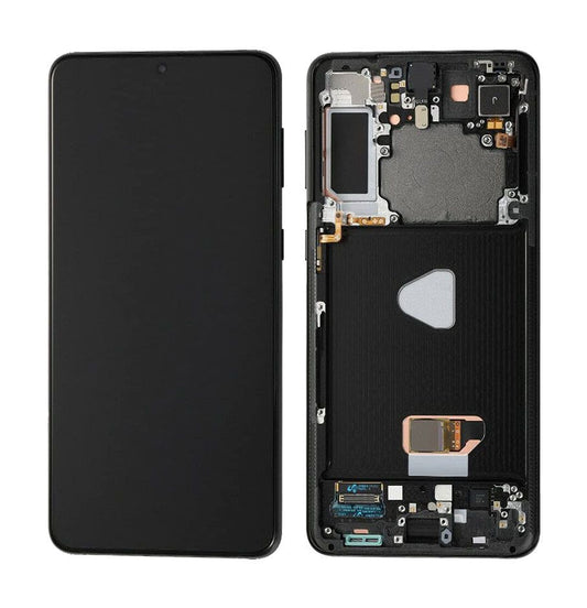 LCD Digitizer Screen Assembly with Frame Service Pack Replacement for Galaxy S21 Plus 5G G996 -  Phantom Black