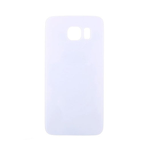 Back Glass Cover For Galaxy S6 - White Pearl