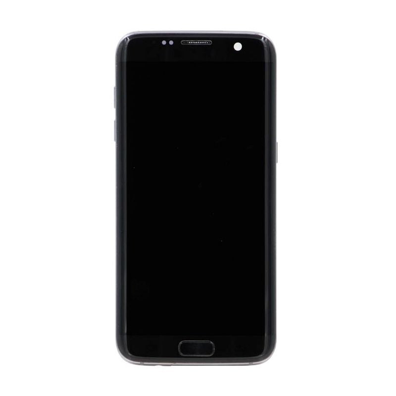 LCD Digitizer Screen Assembly With Frame for Galaxy S7 Edge G935 - Black