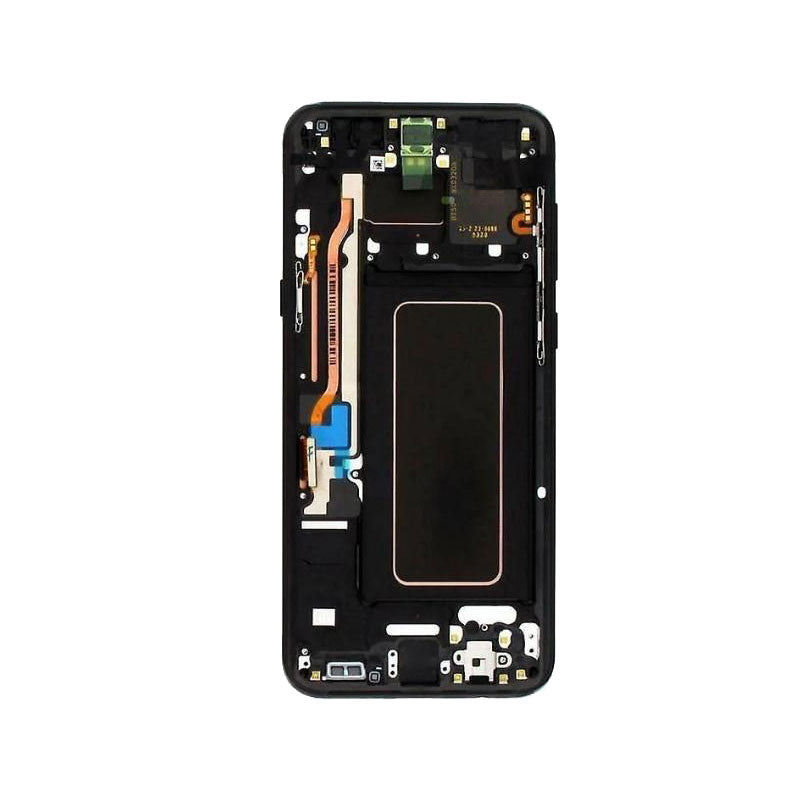 Refurbished LCD Digitizer Screen Assembly With Frame for Galaxy S8 G950 - Black