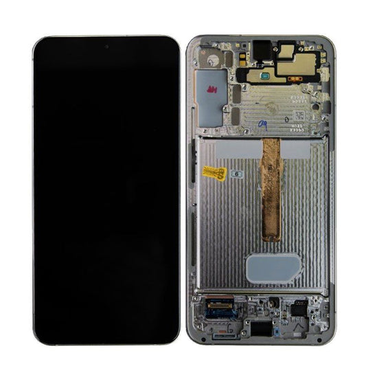 LCD Digitizer Screen Assembly with Frame Service Pack Replacement for Galaxy S22 Plus 5G S906 - Graphite