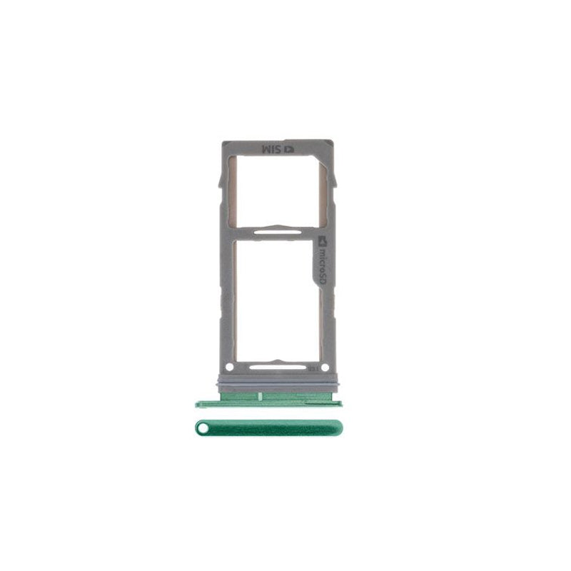 Sim Card Tray For Galaxy S10 Plus - Green