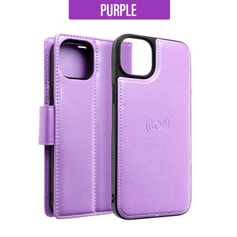 Hanman 2 in 1 Detachable Magnetic Flip Cover Case for iPhone 17 Pro Max