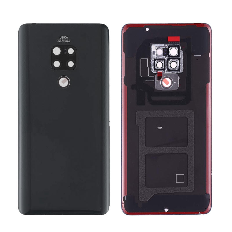 Back Glass Cover with Camera Lens For Huawei Mate 20