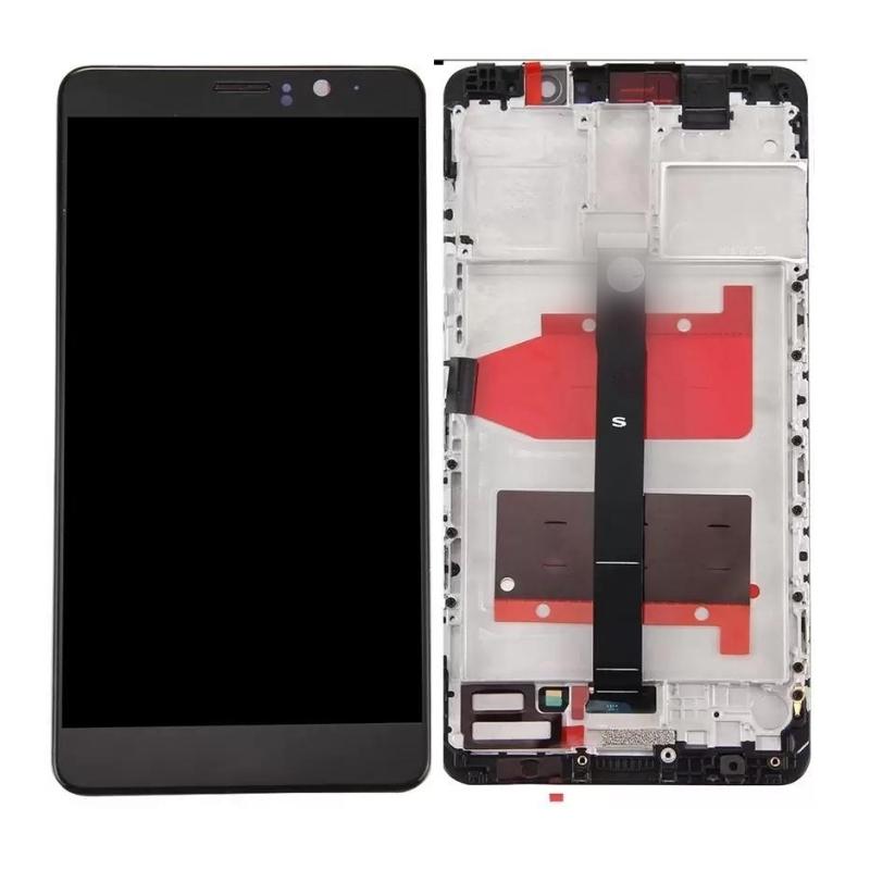 LCD Digitizer Screen Assembly Replacement Black with Frame for Huawei Mate 9