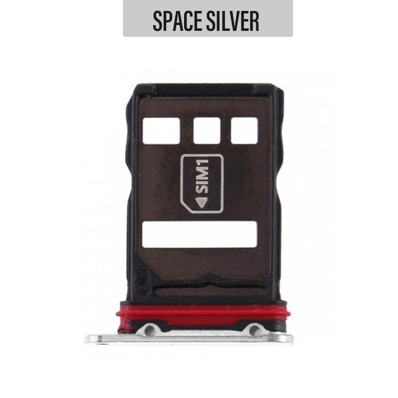 SIM Card Tray for Huawei Mate 30 Pro-Space Silver