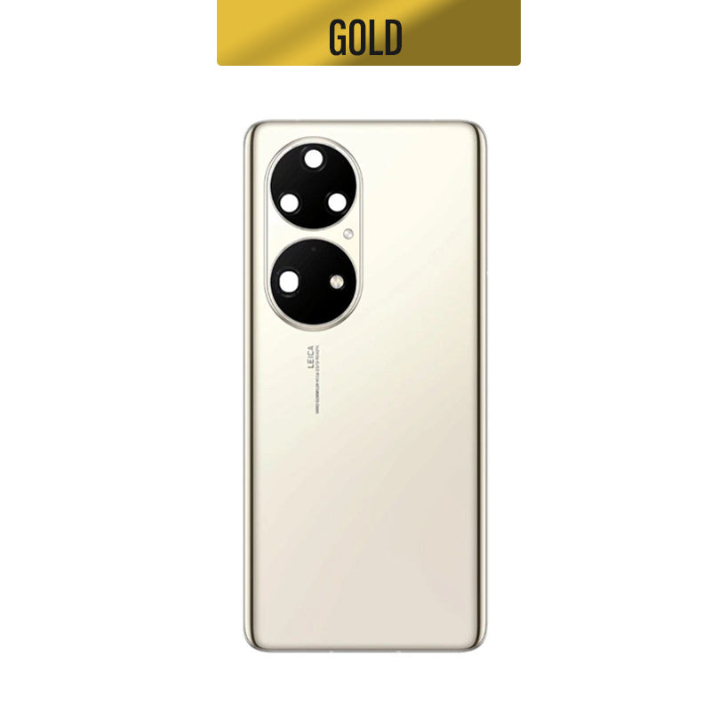 Back Glass Cover With Camera Lens For Huawei P50