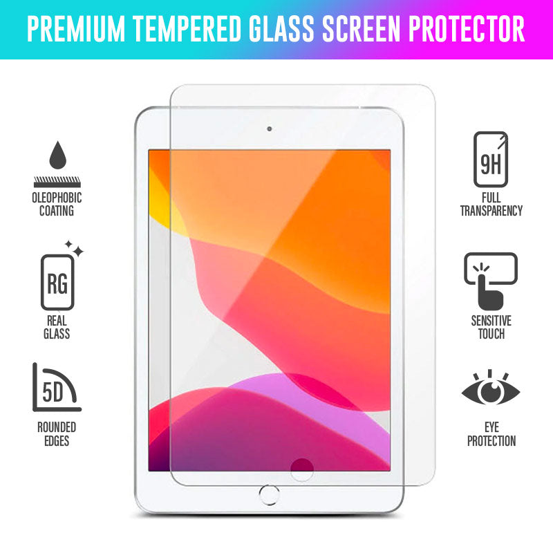 Tempered Glass Screen Protector for iPad  5 | 6 | Air 1 | Air 2 | 2018 9.7 Inch