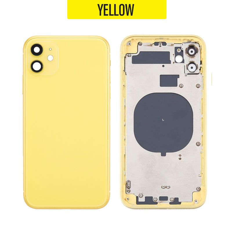 iPhone 11 Back Housing Only (No Parts) - Yellow