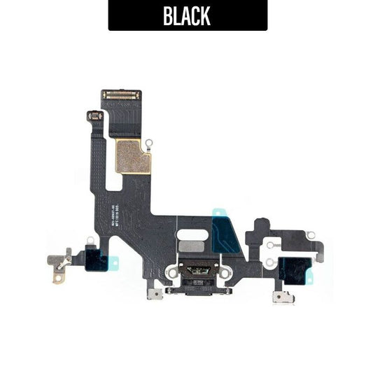 iPhone 11 Charging Port Flex - Black