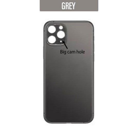 iPhone 11 Pro Max Back Glass Cover (Big Camera Hole) - Space Grey
