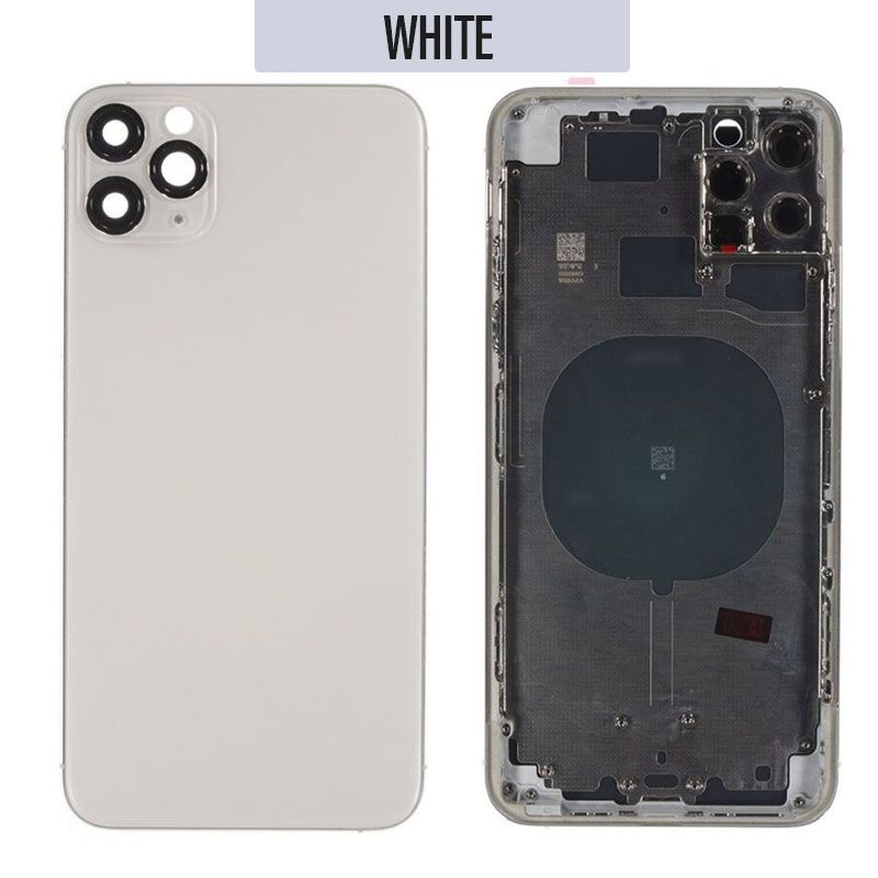 iPhone 11 Pro Max Back Housing Only (No Parts) - Silver