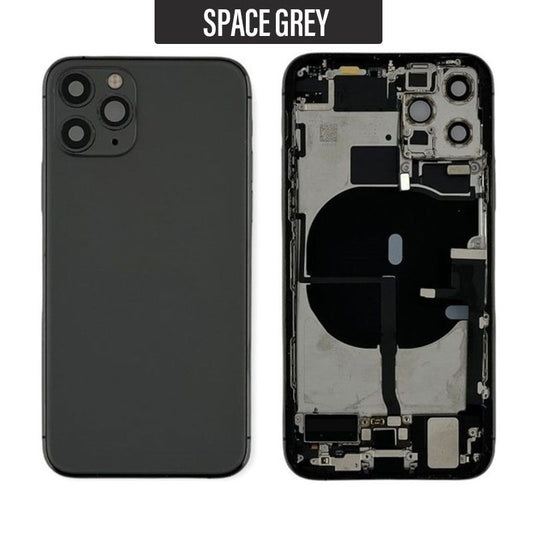 iPhone 11 Pro Back Housing With Small Parts - Space Grey
