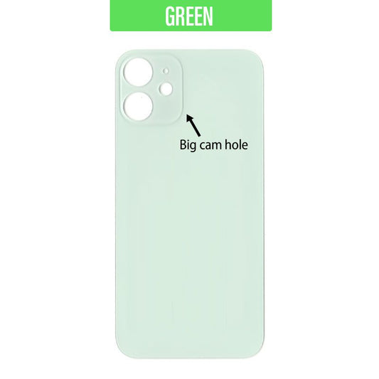 iPhone 12 Mini Back Glass Cover (Big Camera Hole) - Green