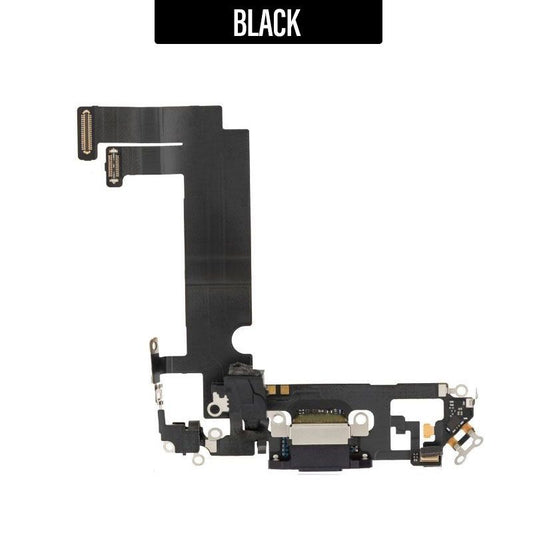 iPhone 12 Mini Charging Port Flex With IC - Black