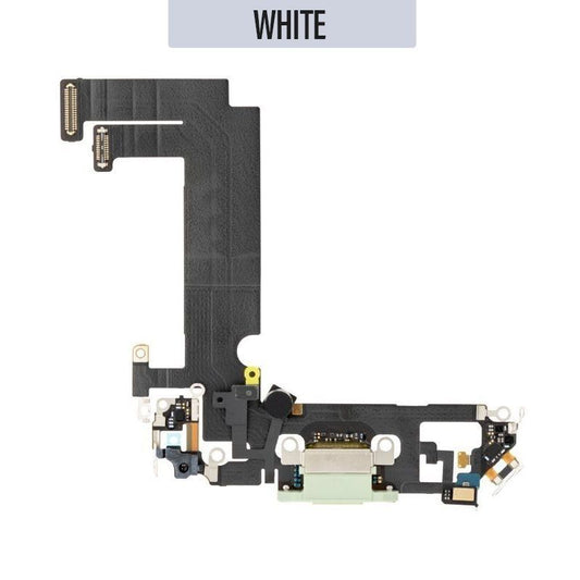 iPhone 12 Mini Charging Port Flex With IC - White