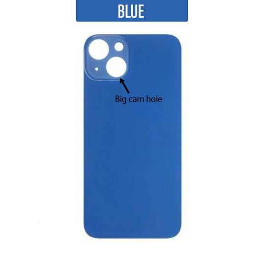 iPhone 13 Mini Back Glass Cover (Big Camera Hole) - Blue