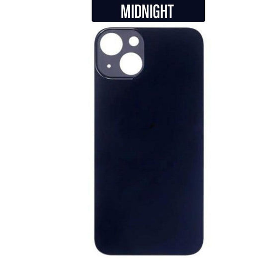 iPhone 13 Mini Back Glass Cover (Big Camera Hole) - Midnight