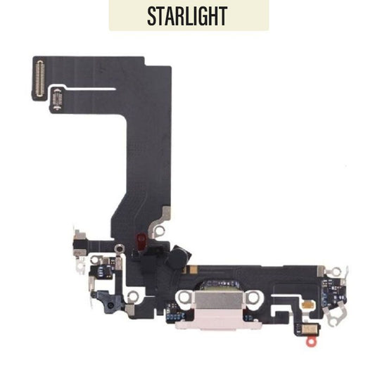 iPhone 13 Mini Charging Port Flex With IC - Starlight