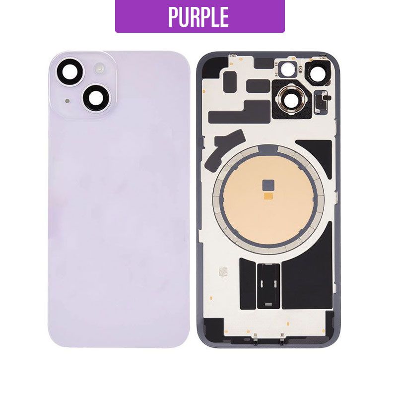 iPhone 14 Back Glass Cover (With Camera Frame and Magsafe Magnet)