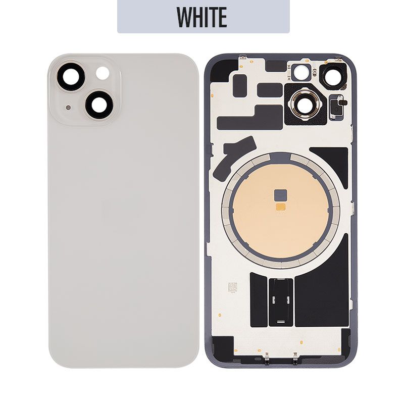 iPhone 14 Back Glass Cover (With Camera Frame and Magsafe Magnet)