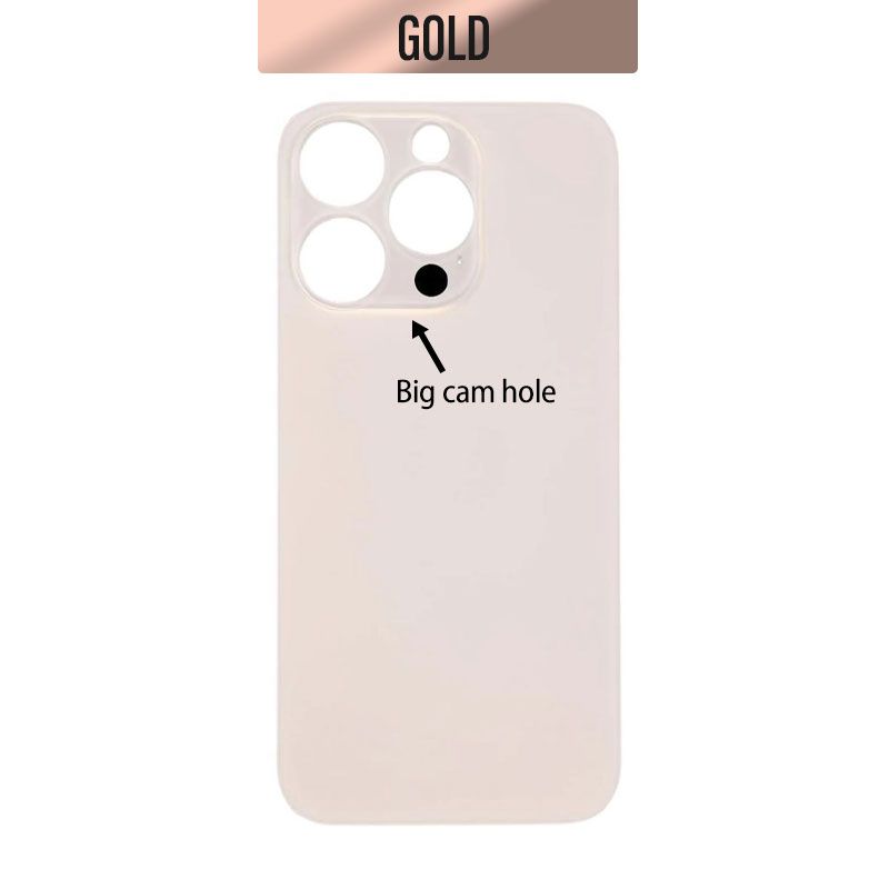 iPhone 14 Pro Back Glass Cover (Big Camera Hole)