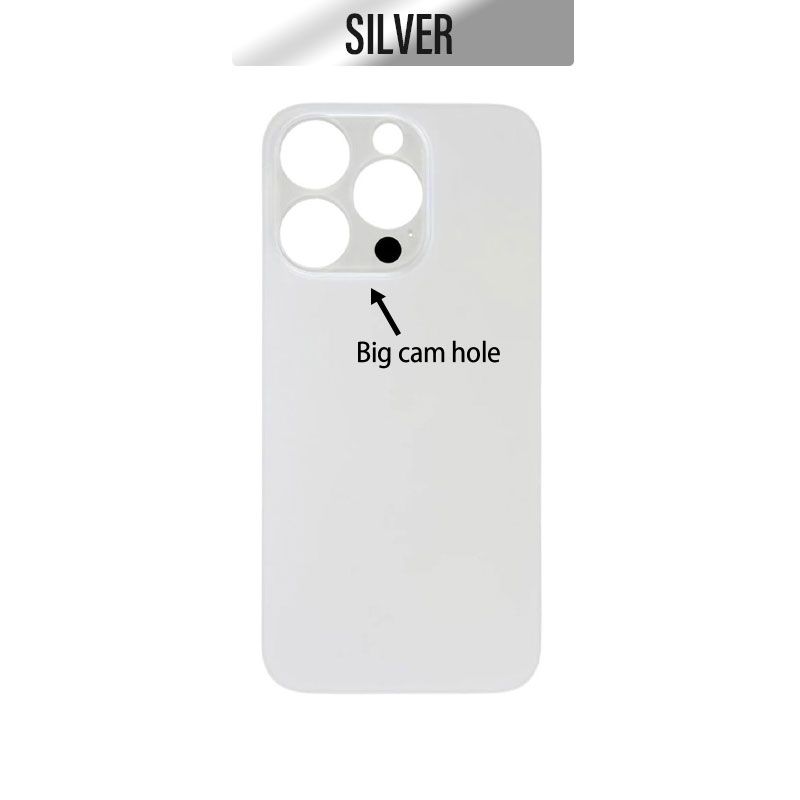 iPhone 14 Pro Back Glass Cover (Big Camera Hole)