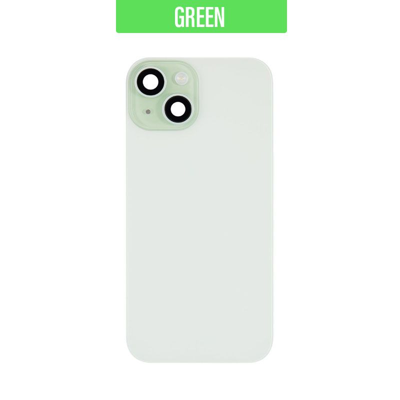 iPhone 15 Back Glass Cover (With Camera Frame and Magsafe Magnet)