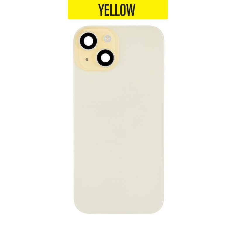 iPhone 15 Back Glass Cover (With Camera Frame and Magsafe Magnet)