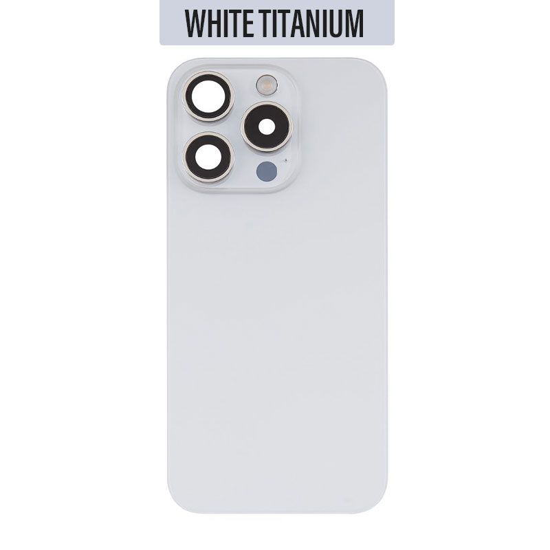 iPhone 15 Pro Back Glass Cover (With Camera Frame and Magsafe Magnet)