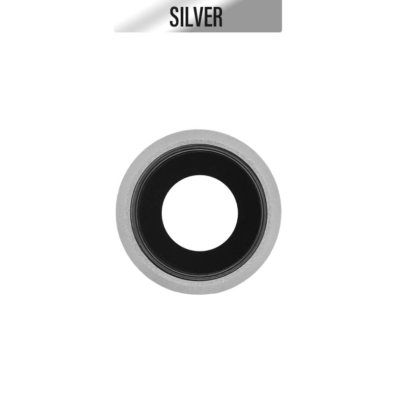 Camera Lens with Metal Piece For iPhone 8