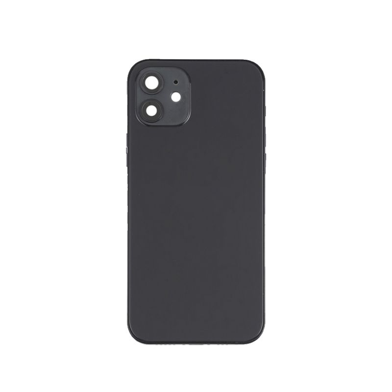 iPhone 12 Back Housing Assembly With Parts - Black